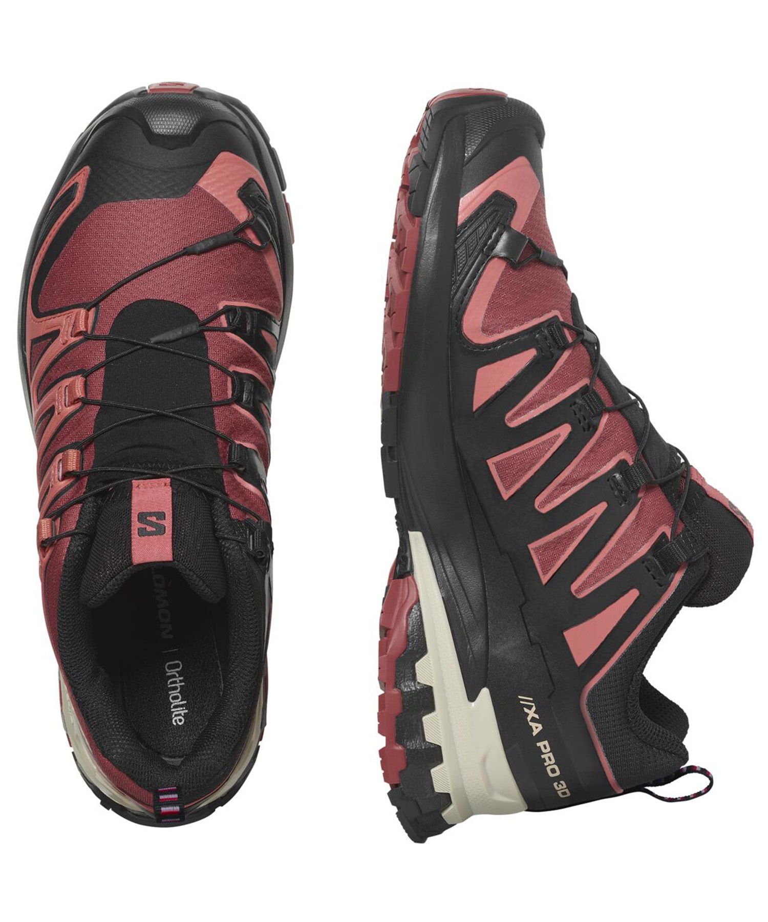 SALOMON サロモン シューズ スニーカー レディース 防水 ゴアテックス XA PRO 3D V9 GTX W L47270900(CO/BK-23.0cm)