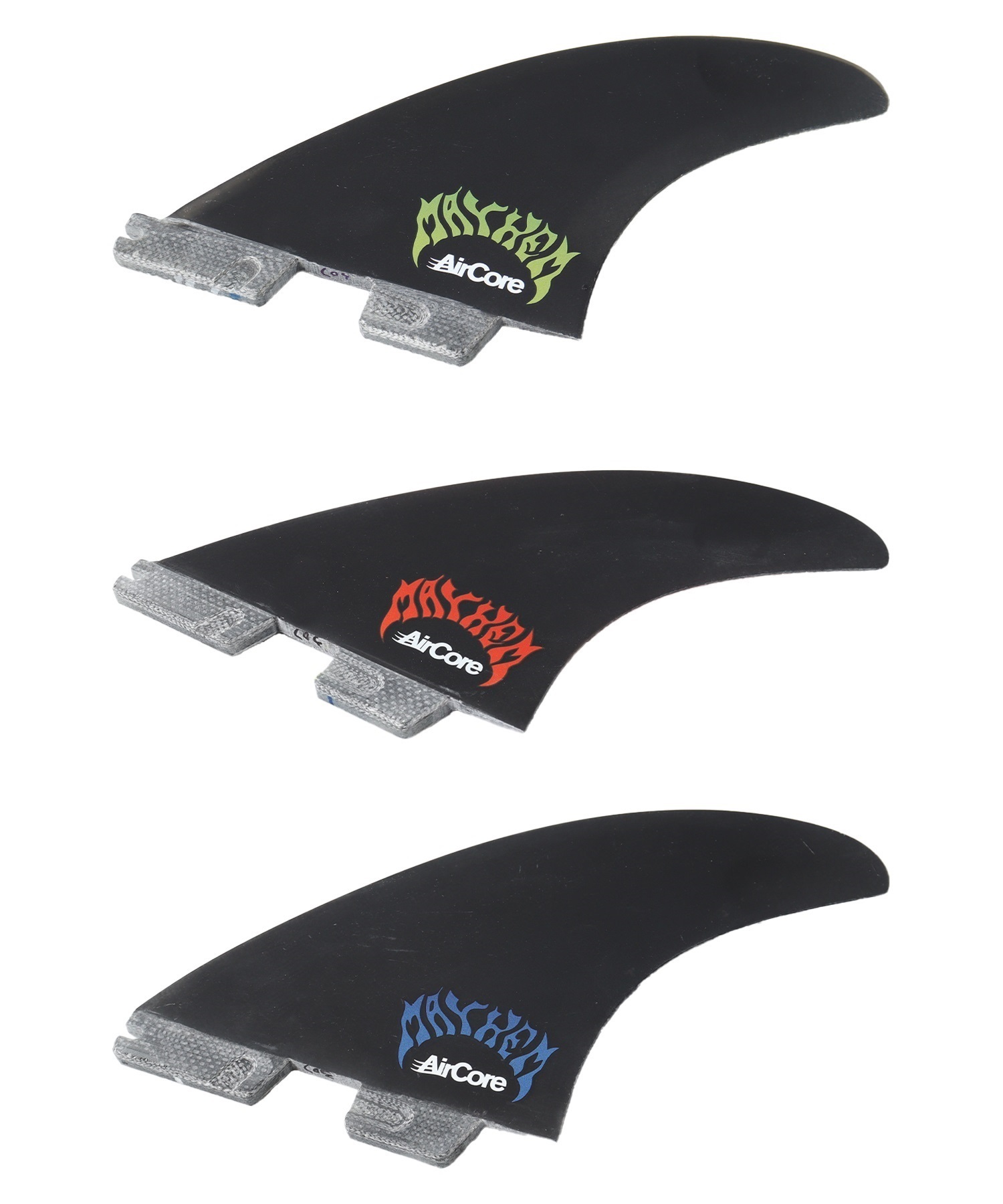 FCS2 エフシーエスツー Matt Biolos Tri Fins CARBON マット・バイオロス MAYHEM メイヘム フィン サーフィン ムラサキスポーツ(GRN-S)