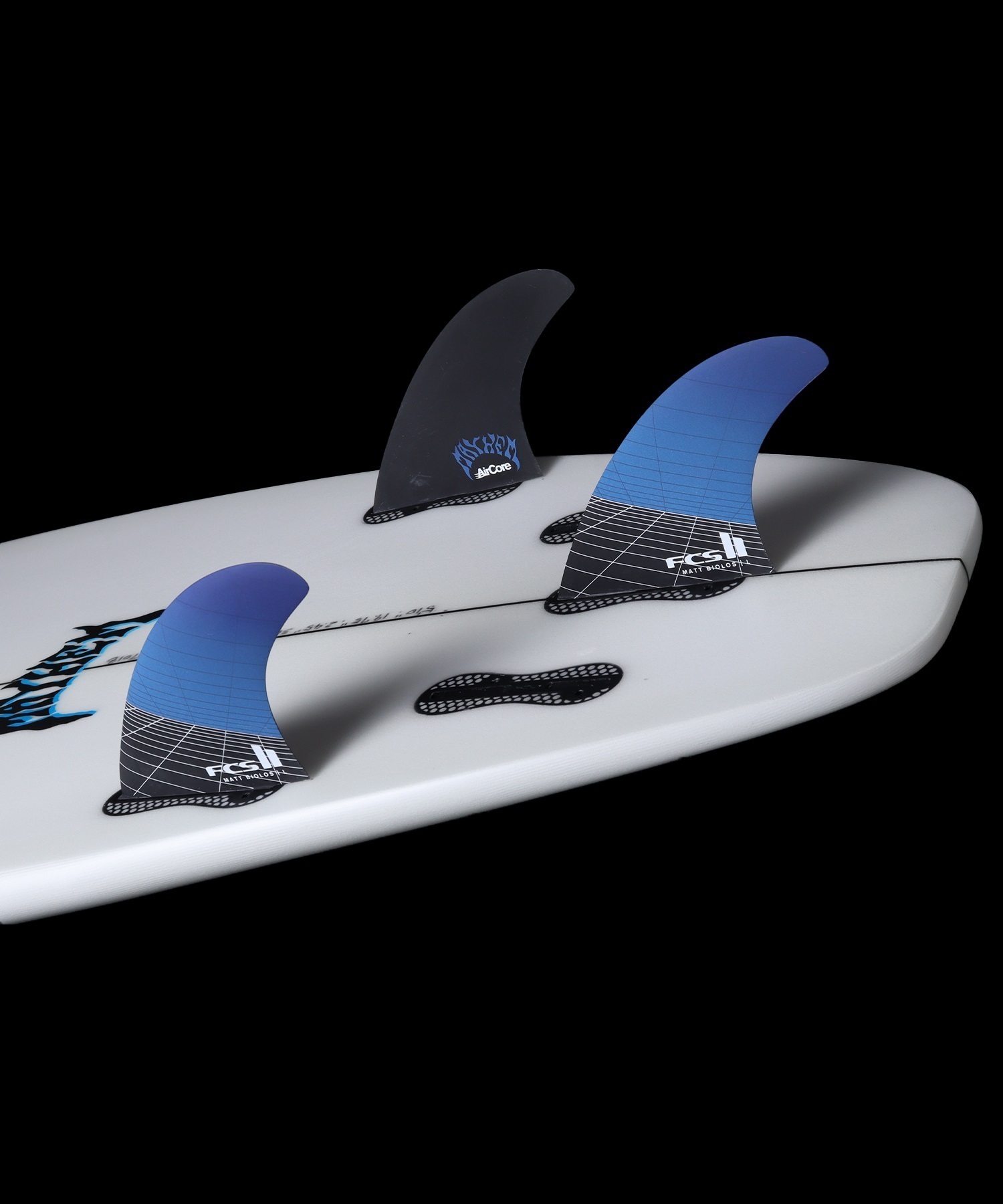 FCS2 エフシーエスツー Matt Biolos Tri Fins CARBON マット・バイオロス MAYHEM メイヘム フィン サーフィン ムラサキスポーツ(GRN-S)