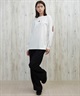 adidas アディダス 長袖 Tシャツ ロンT レディース バックテープ CX380(BK-M)