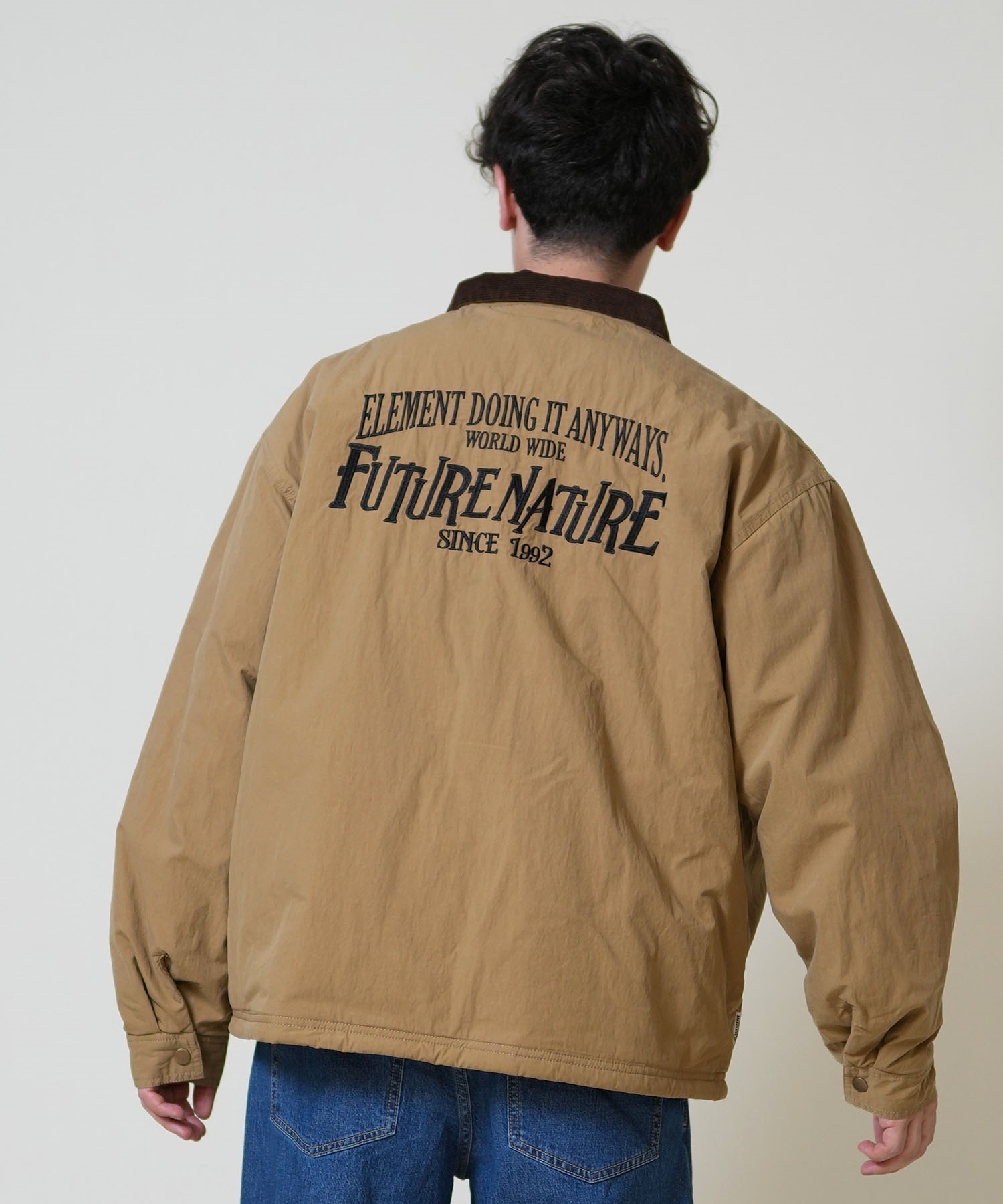 ELEMENT エレメント アウター ジャケット メンズ フルジップ ブルゾン DUTY BUDDY JACKET BF022-753(BRW-M)