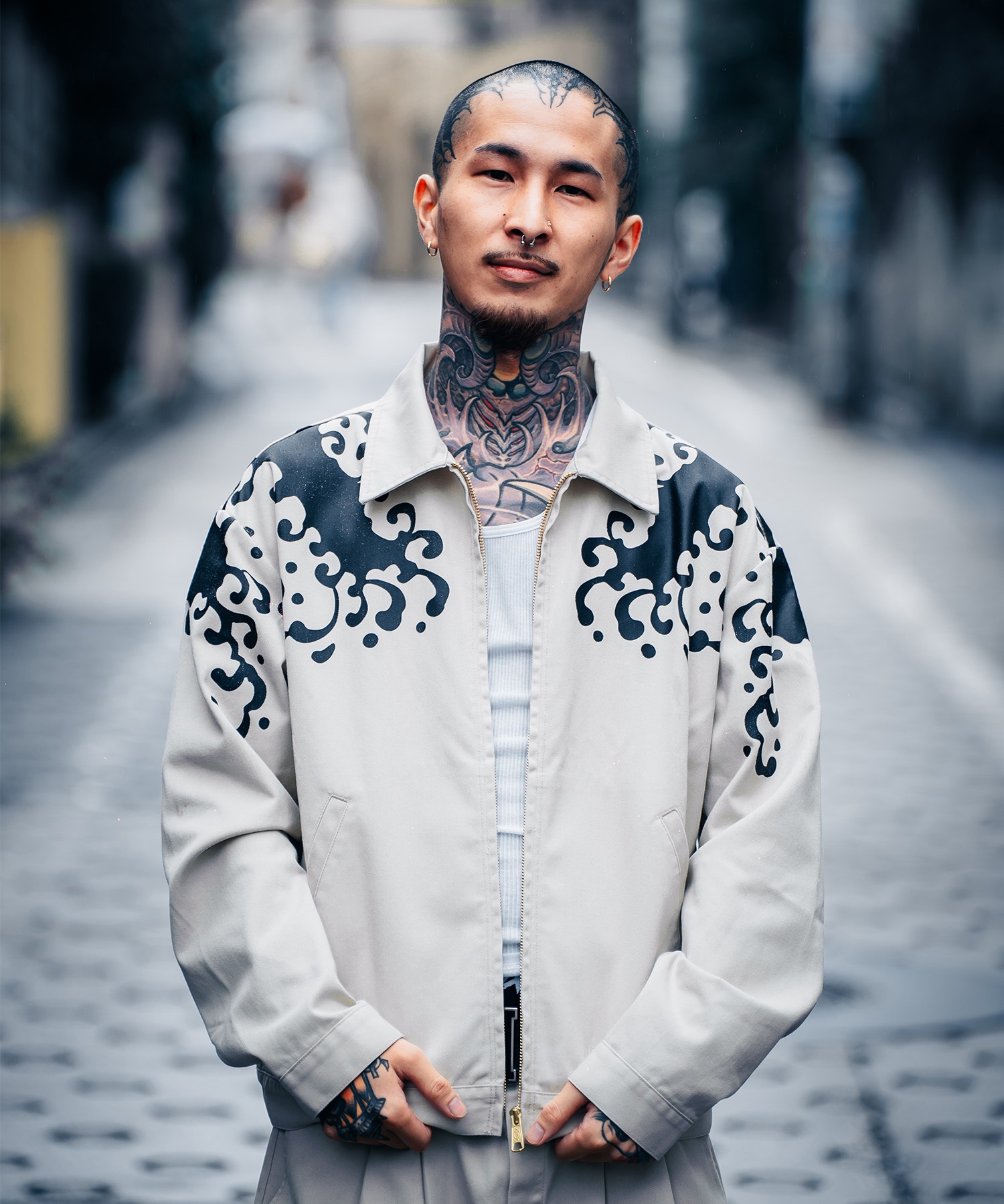 WAVE DESIGN JACKET