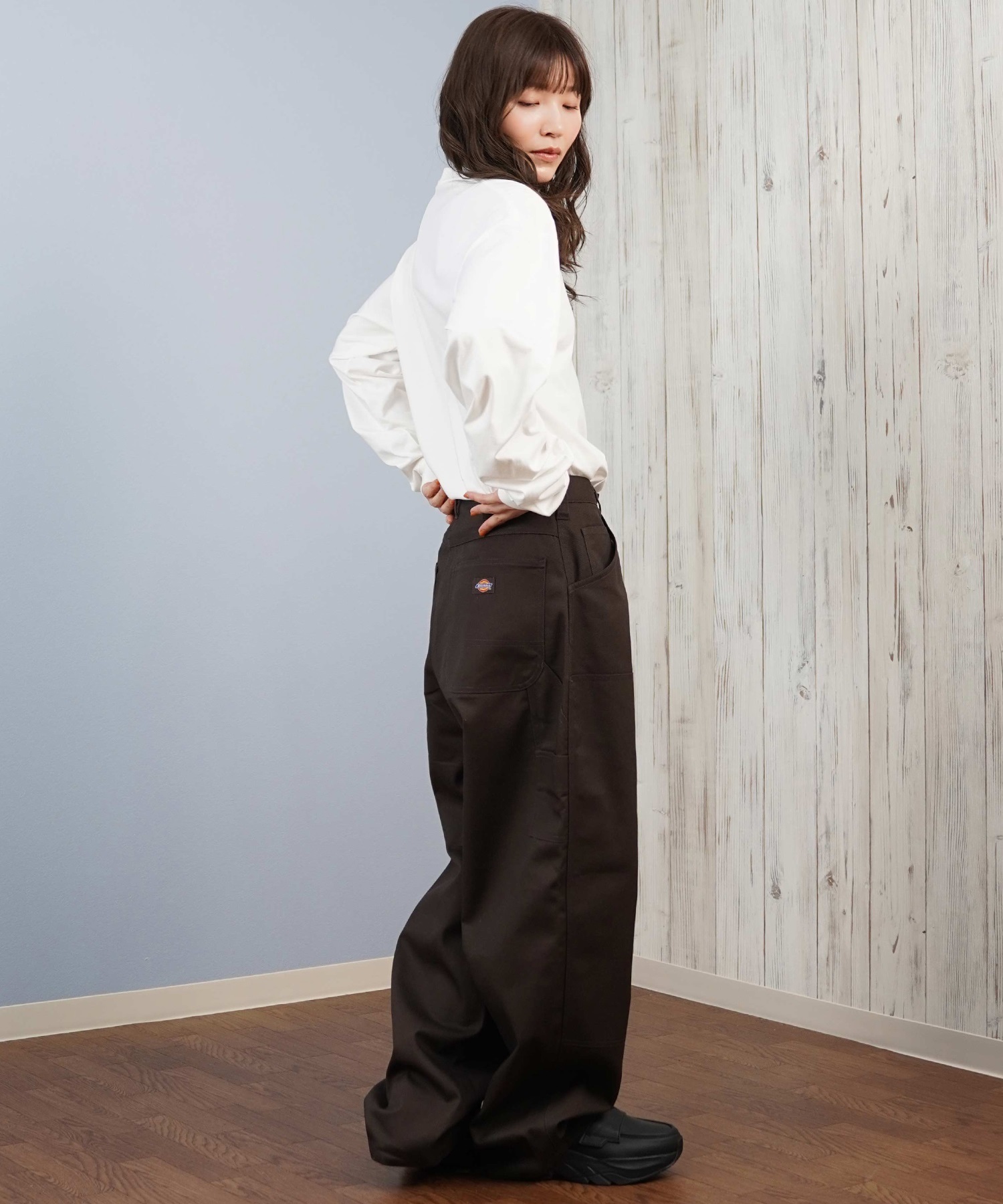 Dickies ディッキーズ ロングパンツ レディース ダブルニー ペインターパンツ 81461400(0036-M)