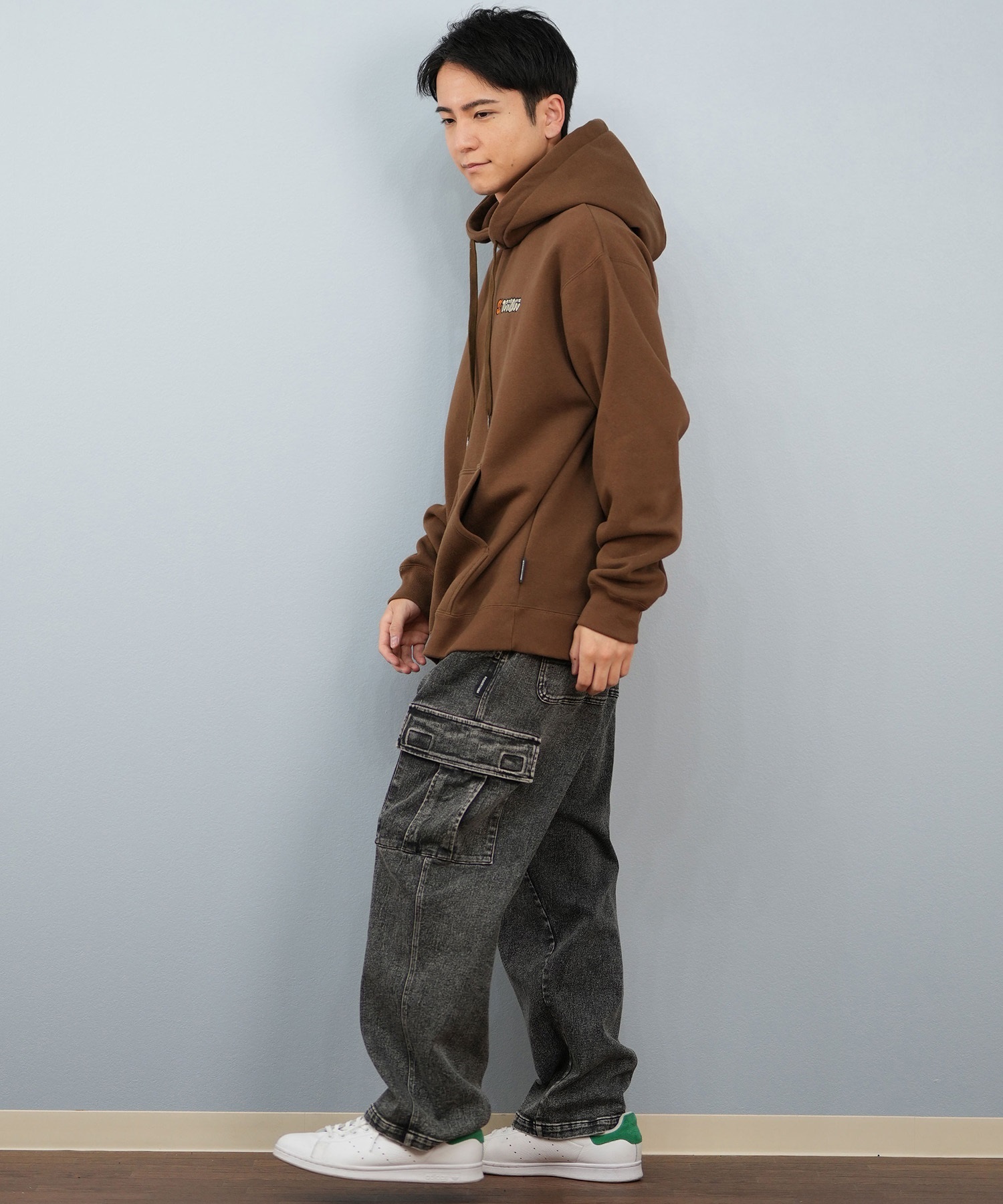 DC ディーシー プルオーバー パーカー メンズ バックプリント 25 SK CREW PH パーカー DPO254041(BLK-M)