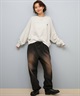 DC ディーシー ロングパンツ レディース デニム パンツ Gパン ワイドペインターパンツ LPT254303(BDB-M)