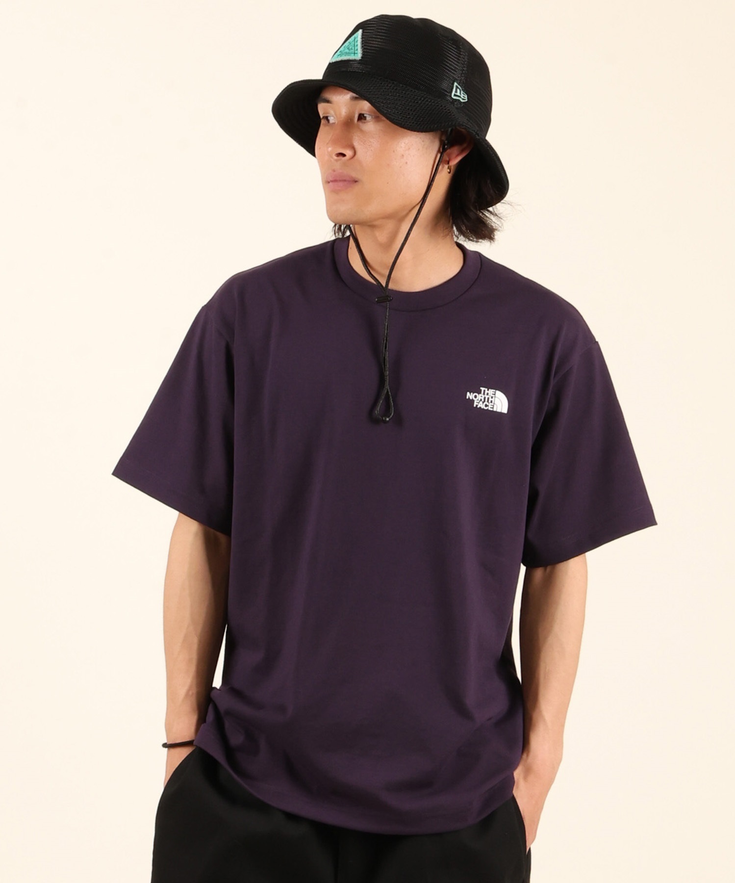 THE NORTH FACE ザ・ノース・フェイス 半袖 Tシャツ メンズ ショートスリーブバンダナスクエアロゴティー NT32446(W2-S)