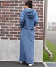 Hurley ハーレー ジップアップ パーカー レディース ワンポイント ロゴ 裏毛 SWEAT PIGMENT FZ HOODIE WCFF252030(ANVY-M)