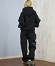 Hurley ハーレー プルオーバー パーカー レディース PHANTOMシリーズ セットアップ対応 ロゴ PHANTOM SWEAT BLOCK PARTY HOODIE WUFF252001(BLK-S)
