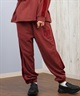 Hurley ハーレー ロングパンツ レディース スウェット ライン ウエストゴム 異素材ミックス セットアップ対応 TERRY CDR SWITCHING PANTS WCFB252024(OWHT-M)