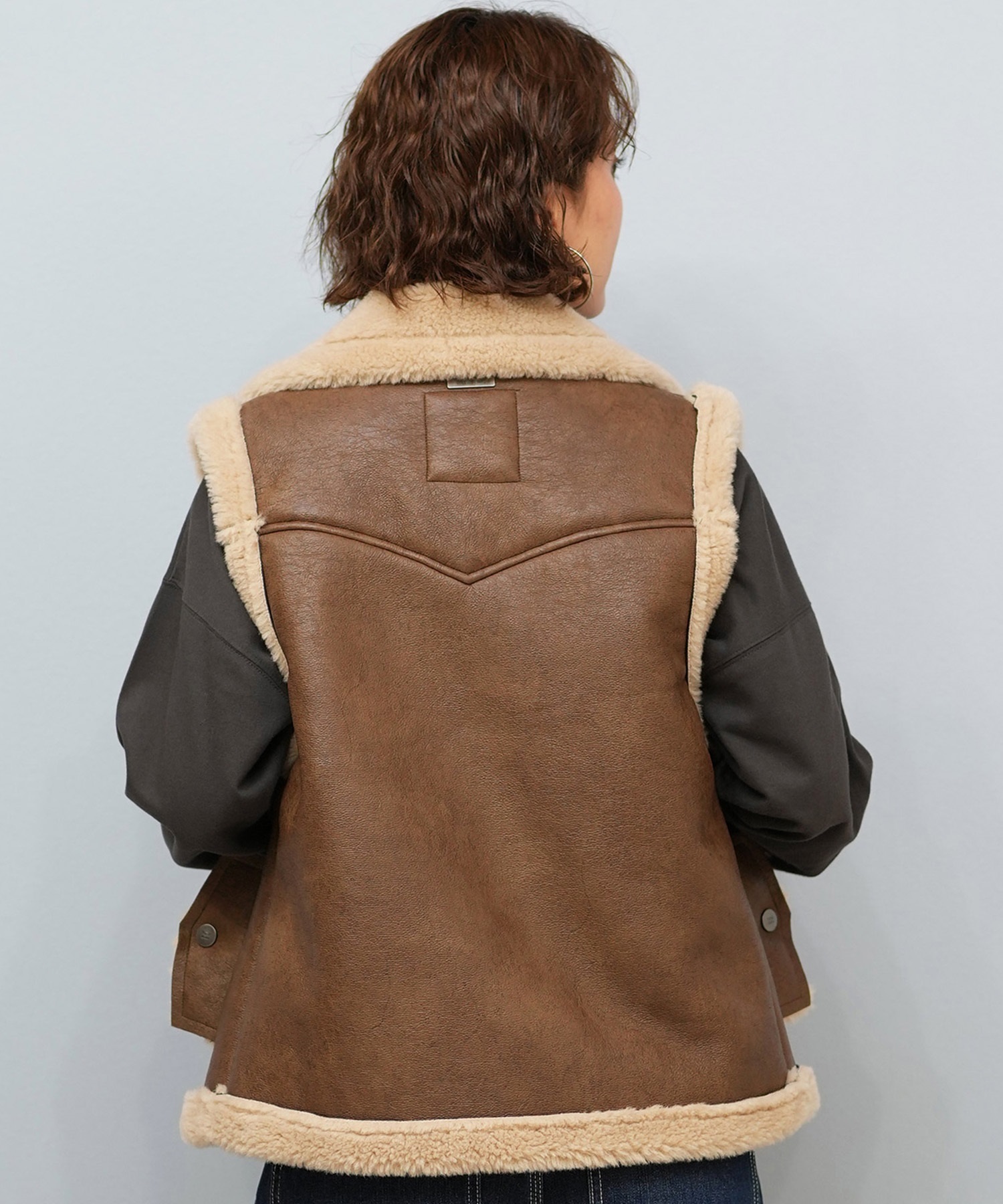 BILLABONG レザーベスト