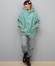 BILLABONG ビラボン プルオーバー パーカー レディース オーバーサイズ バックプリント BF014-015(BLK-M)