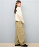 BILLABONG ビラボン ニット セーター カーディガン レディース ヒョウ柄 レオパード柄 バックプリント BF014-U05 ムラサキスポーツ限定(BLK-M)