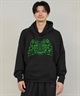 9月27日発売 PUMA プーマ × RIPNDIP リップンディップ コラボ メンズ ボクシー グラフィック フーディ プルオーバー パーカー 裏毛 632414(01-M)