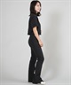 PUMA プーマ ロングパンツ レディース フレアパンツ BLACKPINK ROSE 韓国 ROSE SLIM PINTUCK FLARE 635156(01-XS)