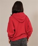 RIKKA FEMME リッカファム プルオーバー パーカー レディース スウェット フーディー ワンポイント 刺繍 裏毛 RF25FW17(IVO-FREE)