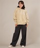 RIKKA FEMME リッカファム プルオーバー パーカー レディース スウェット フーディー ロゴ プリント 裏毛 RF25FW08(LBE-FREE)