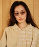RIKKA FEMME リッカファム プルオーバー パーカー レディース スウェット フーディー ロゴ プリント 裏毛 RF25FW08(LBE-FREE)