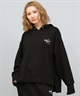 ROXY ロキシー プルオーバー パーカー レディース フーディー ロゴ ワンポイント オーバーサイズ セットアップ対応 RPO254610M(BLK-M)