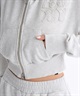 ROXY ロキシー ジップアップ パーカー レディース ウォッシュ加工 クロップド丈 ショート丈 セットアップ対応 YOLO ZIP RZP254034(BBK-S)