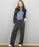 ROXY ロキシー ジップアップ パーカー レディース ウォッシュ加工 クロップド丈 ショート丈 セットアップ対応 YOLO ZIP RZP254034(BBK-S)