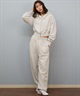 ROXY ロキシー ジップアップ パーカー レディース ウォッシュ加工 クロップド丈 ショート丈 セットアップ対応 YOLO ZIP RZP254034(BBK-S)
