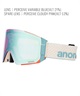 ANON アノン Sync Goggles MFI Face Mask スノーボード ゴーグル ユニセックス ムラサキスポーツ 25-26モデル MM D11【2526】(DEEPCHERRY-NA)