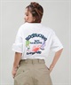 TOY MACHINE トイマシーン 半袖 Tシャツ レディース バックプリント オーバーサイズ MTMSFST16 ムラサキスポーツ限定(WHITE-M)