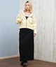 RVCA ルーカ ジップアップ パーカー レディース スウェット フーディー ショート丈 ロゴ 裏毛 NEAT ZIP HOODIE BF044-014(BLK-S)