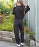 X-girl SPORTS エックスガールスポーツ プルオーバー パーカー レディース クロップド丈 ショート丈 ロゴ 155253012002(BK-M)