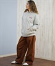 X-GIRL エックスガール ジップアップ パーカー レディース バックプリント ロゴ ARCH LOGO ZIP UP HOODIE 105253012022(ASH-S)
