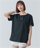 X-girl SPORTSエックスガールスポーツ半袖 Tシャツ レディース UVカット 吸水速乾 接触冷感 155251013006(WHITE-M)