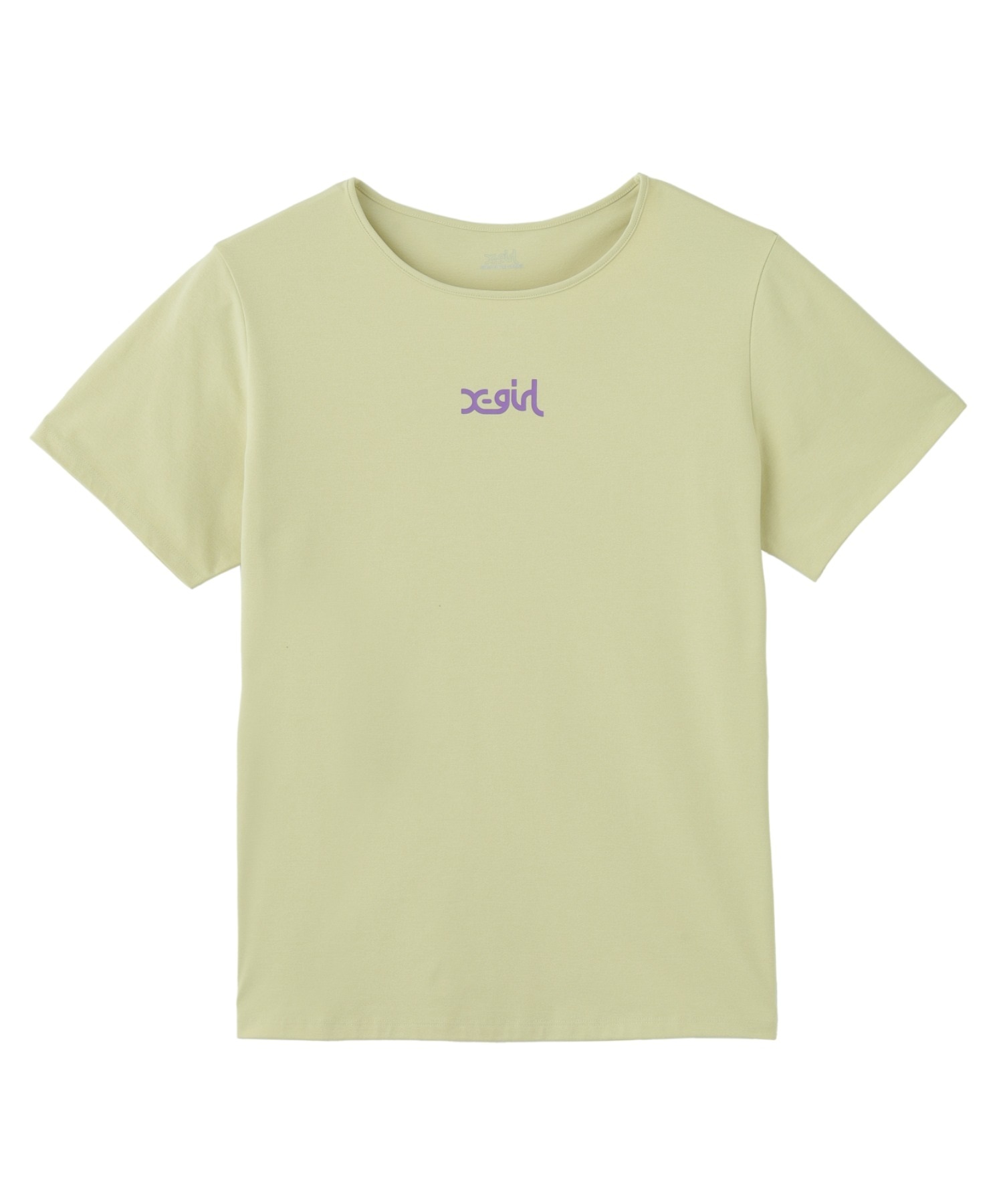 X-girl SPORTSエックスガールスポーツ半袖 Tシャツ レディース UVカット 吸水速乾 接触冷感 155251013006(WHITE-M)