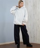 GRIZZLY グリズリー プルオーバー パーカー レディース バックプリント ロゴ KNIT HAT SMOKEY G25FW-4333(BLK-M)
