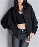 GYDA ジェイダ ジップアップ パーカー レディース GYDA LOOSE スウェット ZIP UP パーカー 072552908001(O.WHT-FREE)