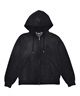 UMBRO アンブロ × Younger Song ヤンガーソング コラボ ジップアップ パーカー 裏毛 MD27-LHD03 ムラサキスポーツ限定(BLACK-M)