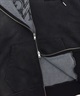 UMBRO アンブロ × Younger Song ヤンガーソング コラボ ジップアップ パーカー 裏毛 MD27-LHD03 ムラサキスポーツ限定(BLACK-M)