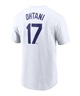 Fanatics ファナティクス NIKE ドジャース 大谷翔平 背番号 Tシャツ MLB 東京シリーズ 開幕戦 袖パッチ N19910ALD901EP(WHITE-M)