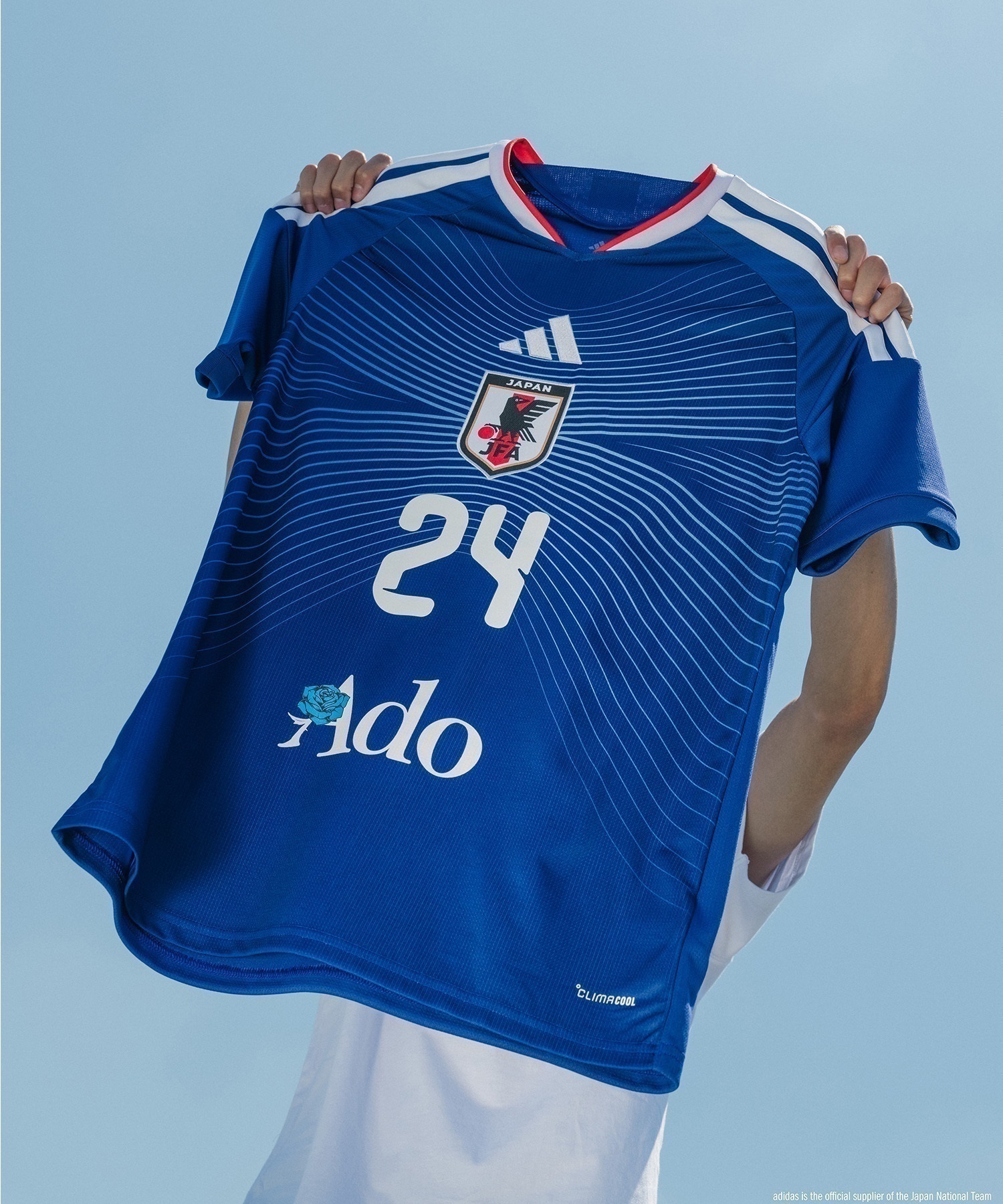 予約商品【6月19日から順次発送予定】adidas アディダス サッカー日本代表 2026 ホーム レプリカ ユニフォーム Ado OIK31(BL-S)