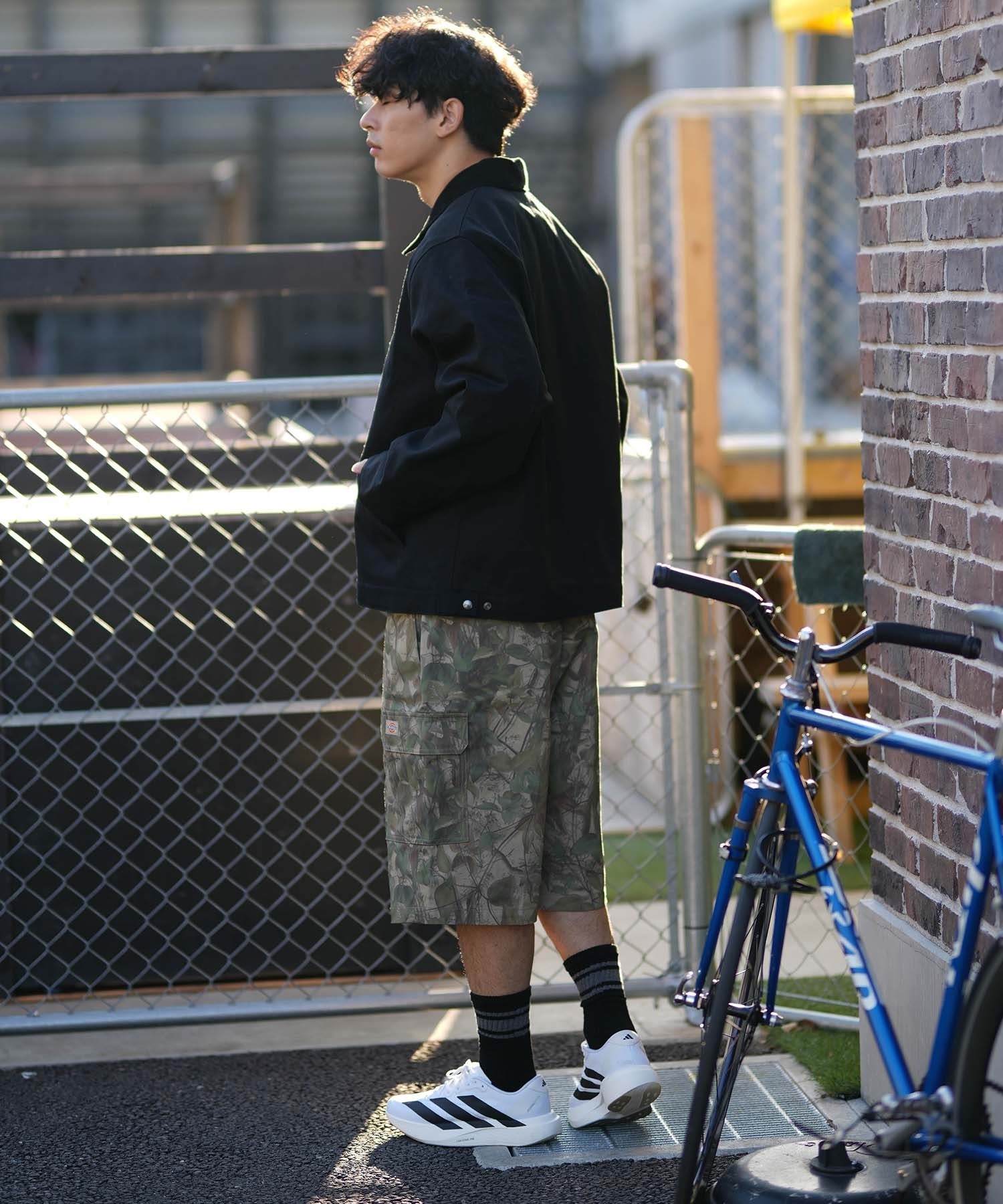 adidas アディダス アディゼロ エボ エスエル ウーブン JR1912 シューズ スニーカー ライフスタイル メンズ(WT/BK-26.0cm)