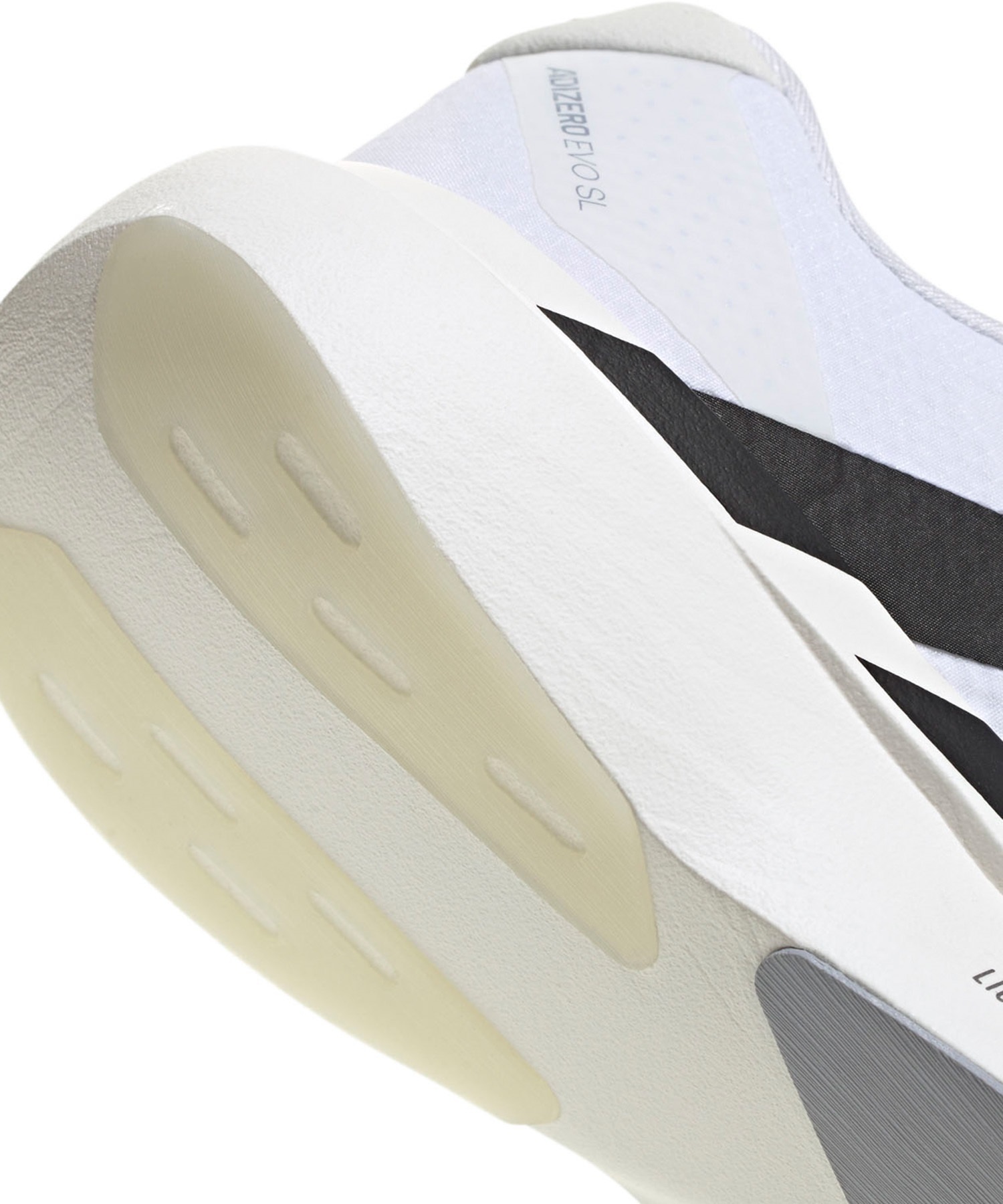 adidas アディダス アディゼロ エボ エスエル ウーブン JR4736 シューズ スニーカー ライフスタイル レディース(WT/BK-23.0cm)