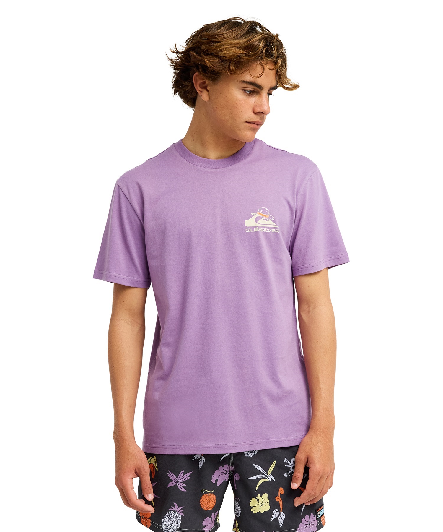 QUIKSILVER クイックシルバー  半袖 Tシャツ メンズ コラボ ONE PIECE X QUIKSILVER MERRY SS EQYZT08510(PLA0-S)