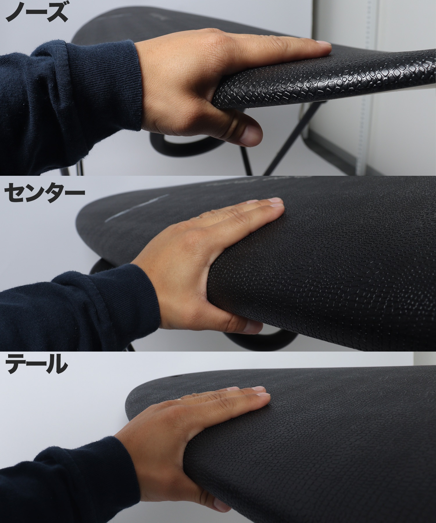 THREE WEATHER スリーウェザー VESPER SOFT ショートボード ソフトボード サーフボード(BLK-6.04ft)