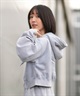 DC ディーシー ジップアップ パーカー レディース クロップド丈 ショート丈 26 WS HIDDEN SHORT Z LZH261309(BKS-M)
