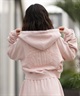 DC ディーシー ジップアップ パーカー レディース クロップド丈 ショート丈 26 WS HIDDEN SHORT Z LZH261309(BKS-M)