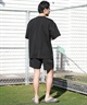 NEW ERA ニューエラ ハーフパンツ ショートパンツ メンズ ショーツ ストレッチ ナイロン パフォーマンスアパレル 撥水 14744514(BLK-M)