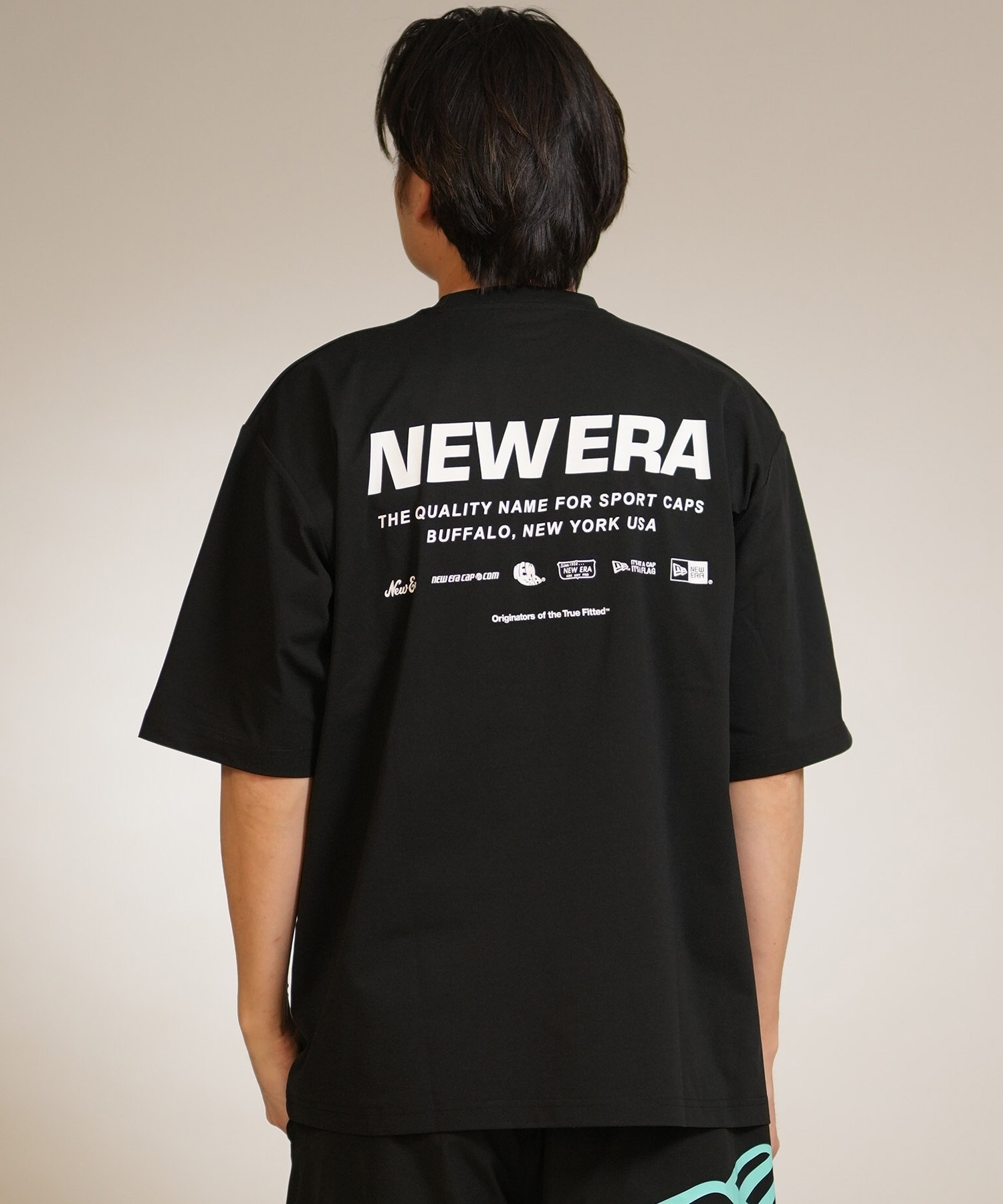 NEW ERA ニューエラ 水着 ラッシュガード 半袖 Tシャツ メンズ バックプリント UVカット 水陸両用 OD SS OS UT TEE ARCHIVE 14774263