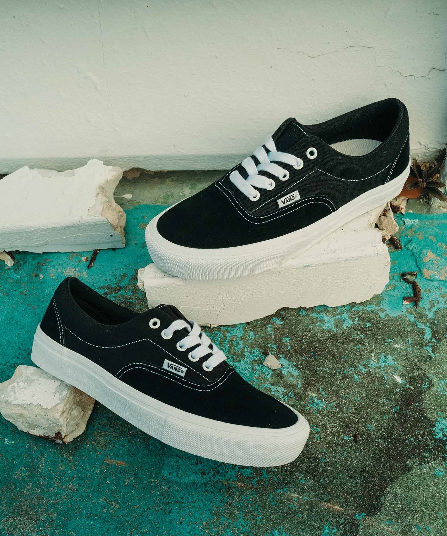 VANS ヴァンズ スケート エラ VN000ECRBA2 シューズ スニーカー スケートボード/アクションスポーツ メンズ レディース(BK/WT-23.0cm)