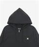 Hurley ハーレー 水着 ラッシュガード ジップアップ パーカー メンズ UVカット 吸水速乾 水陸両用 セットアップ対応 MUFZ251014(BLK-M)