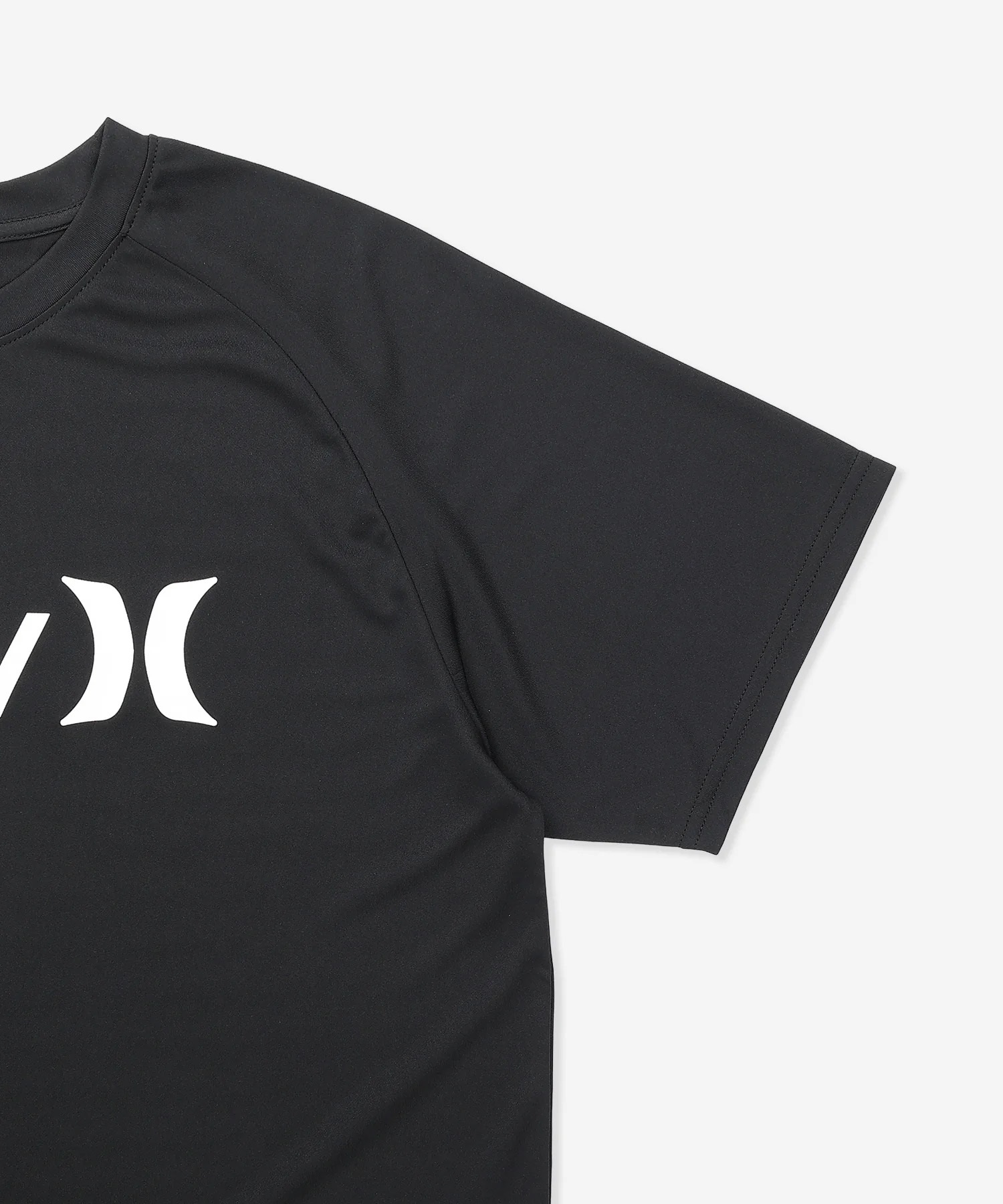 Hurley ハーレー 水着 ラッシュガード 半袖 Tシャツ メンズ UVカット 撥水 速乾 遮熱 MSRG261046(WHT-S)