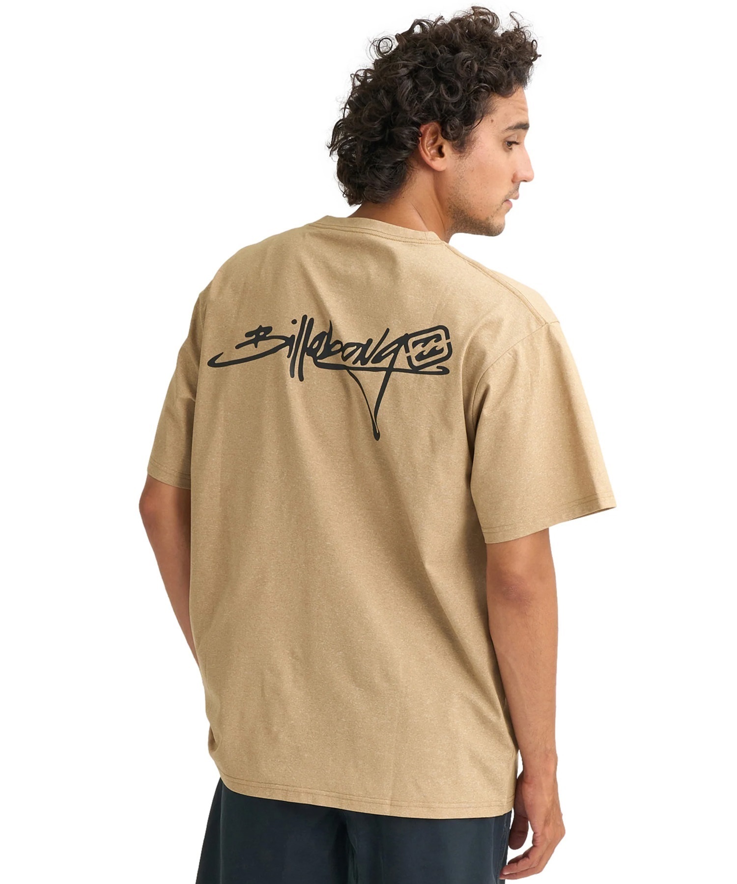 BILLABONG ビラボン 水着 ラッシュガード 半袖 Tシャツ メンズ 水陸両用 UVカット 吸水速乾 SURF FLEX TEE BG011859(BLK-M)